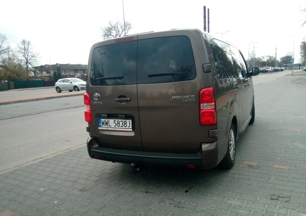 Toyota ProAce cena 95900 przebieg: 151500, rok produkcji 2017 z Kutno małe 29